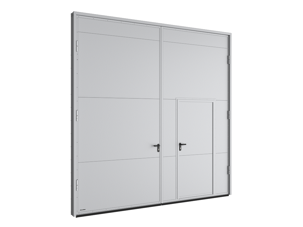 Рaspashni garaj eshiklari mineral tola bilan to'ldirilgan VRGMV01 seriyasi panellaridan